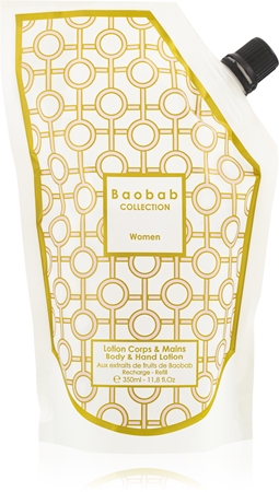 Baobab Collection Body Wellness Women hand and body lotion refill