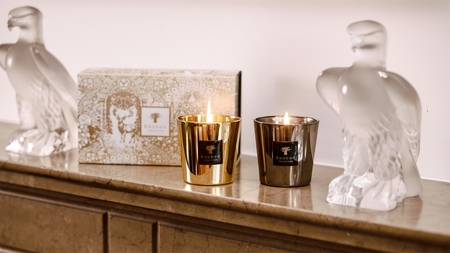 Baobab Collection Aurum & Platinum Les Exclusives Duo Candle Box Gift Set