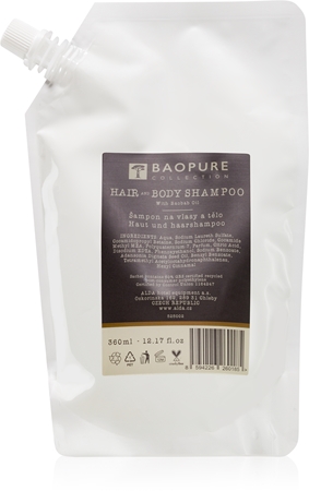 Alda cosmetics Baopure Šampūns matiem un ķermenim