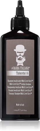 Barba Italiana Tintoretto Multi Level Grey șampon nuanțator pentru păr