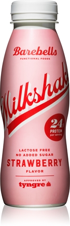 Barebells Milkshake Strawberry proteínový mliečny nápoj