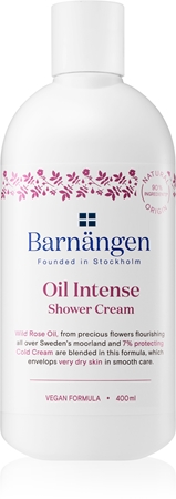 Barnängen Oil Intense crema de ducha suave para pieles secas y muy secas