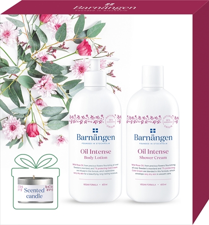 Barnängen Oil Intense darčeková sada s vôňou ruží