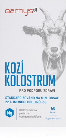 Barny's Kozí kolostrum tobolky pro podporu imunitního systému
