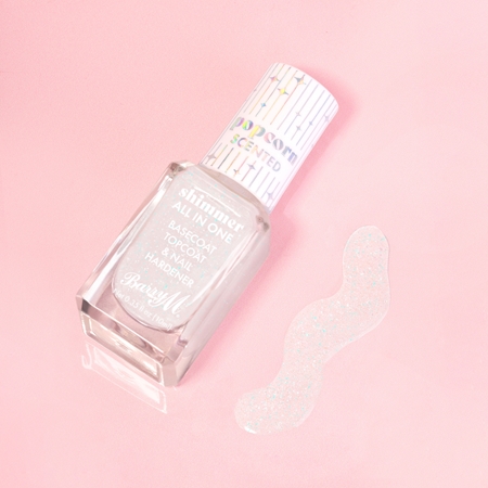 Barry M Shimmer All In One třpytivý lak na nehty