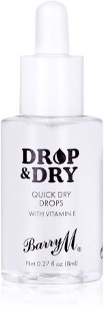 Barry M Drop & Dry σταγόνες που επιταχύνουν το στέγνωμα του βερνικιού νυχιών