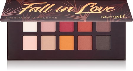 Barry M Fall in Love paletka očných tieňov so zrkadielkom
