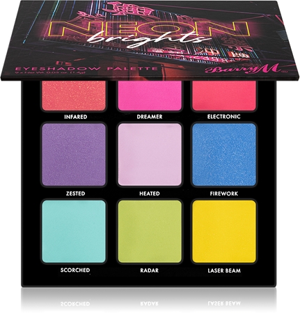 Barry M Neon Brights palette de fards à paupières