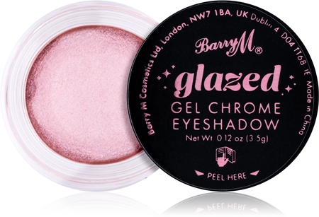Barry M Glazed Gel Chrome Eyeshadow gelové oční stíny