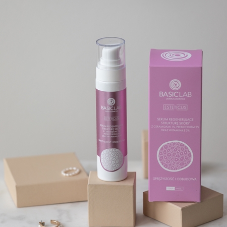 BasicLab Dermocosmetics Esteticus intenzívne regeneračné sérum s ceramidmi