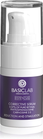 BasicLab Dermocosmetics Esteticus vyhladzujúce sérum pre zjednotenie farebného tónu pleti