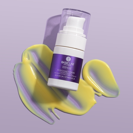 BasicLab Dermocosmetics Esteticus vyhladzujúce sérum pre zjednotenie farebného tónu pleti