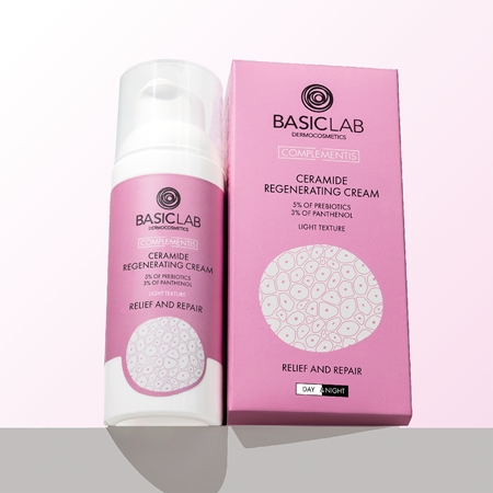 BasicLab Dermocosmetics Complementis light regenerating cream with ceramides