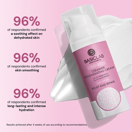 BasicLab Dermocosmetics Complementis light regenerating cream with ceramides
