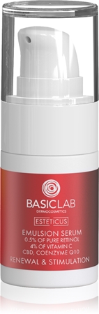 BasicLab Dermocosmetics Esteticus ser pentru stimulare pentru a restabili fermitatea pielii