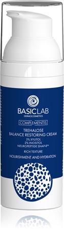 BasicLab Dermocosmetics Complementis vyvažujúci hydratačný krém výživná textúra