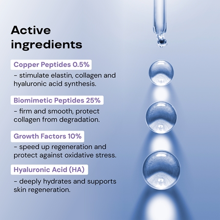 BasicLab Cosmetology Esteticus sérum raffermissant intense pour augmenter l’élasticité de la peau