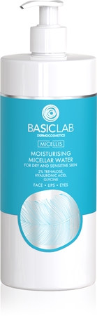 BasicLab Dermocosmetics Micellis hydratační micelární voda pro suchou až citlivou pleť