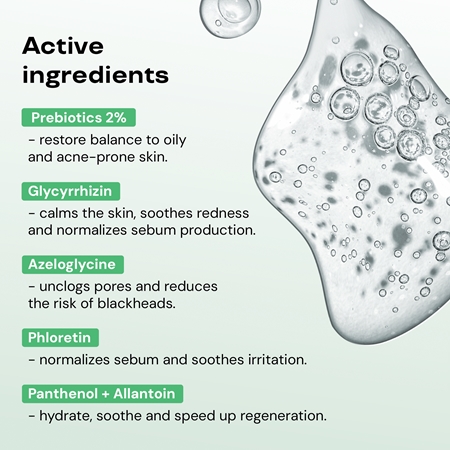 BasicLab Dermocosmetics Micellis normalising gel cleanser for oily acne-prone skin