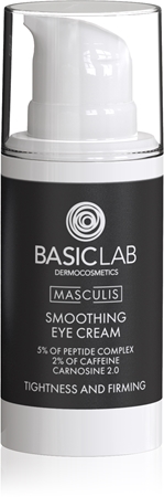 BasicLab Dermocosmetics Masculis Crema contorno occhi rassodante effetto lifting per uomo
