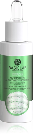 BasicLab Dermocosmetics Esteticus huokosia minimoiva seerumi mustapäihin