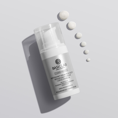 BasicLab Dermocosmetics Complementis creme iluminador para os olhos contra olheiras e inchaços