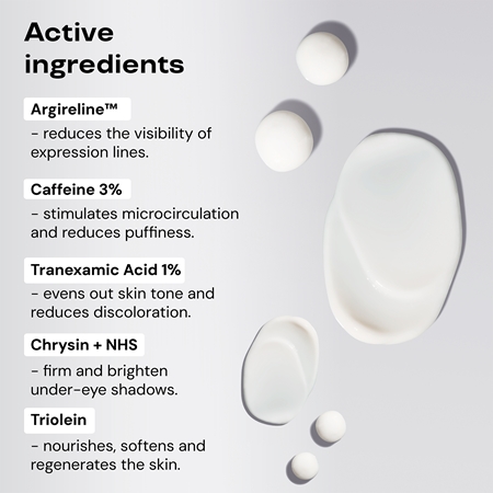 BasicLab Dermocosmetics Complementis light eye cream to treat swelling and dark circles