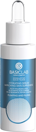 BasicLab Dermocosmetics Esteticus drėkinamasis serumas standinamojo poveikio