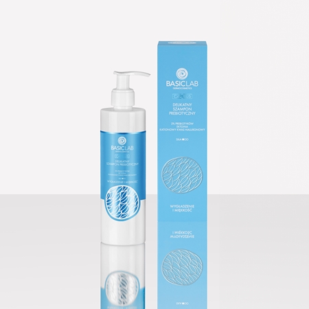 BasicLab Dermocosmetics Capillus jemný čisticí šampon pro suchou a citlivou pokožku hlavy
