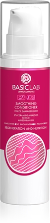 BasicLab Dermocosmetics Capillus uhlazující kondicionér pro nepoddajné a krepatějící se vlasy