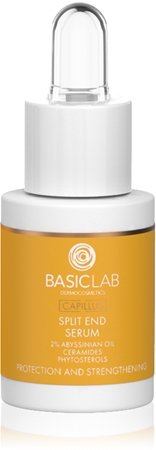 BasicLab Dermocosmetics Capillus oil serum na rozdwojone końcówki włosów