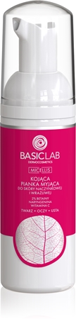 BasicLab Dermocosmetics Micellis Gentle Cleansing Foam for sensitive and reddened skin