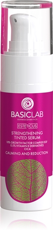 BasicLab Dermocosmetics Esteticus tónující sérum proti začervenání pleti