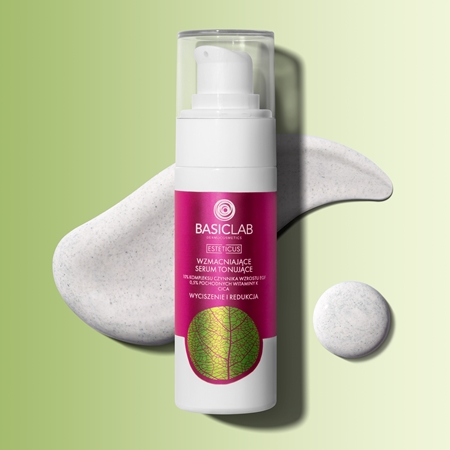 BasicLab Dermocosmetics Esteticus tónující sérum proti začervenání pleti