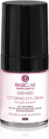 BasicLab Dermocosmetics Estrogenis Regenererande ögonkräm för natten