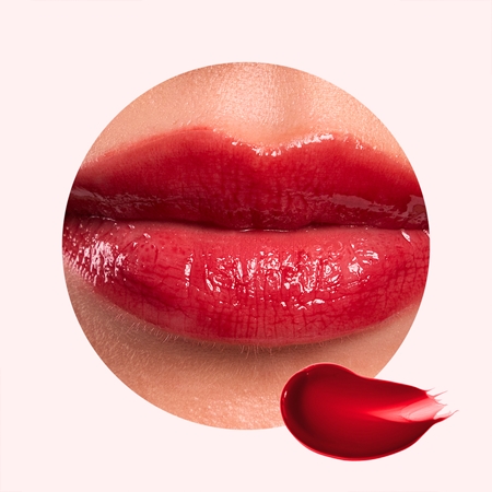 BasicLab Dermocosmetics Beauties glänzender Lippenbalsam mit Peptiden