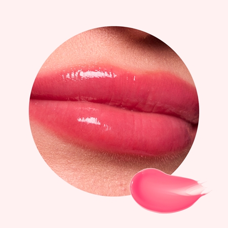 BasicLab Dermocosmetics Beauties glänzender Lippenbalsam mit Peptiden