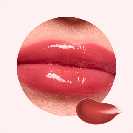 BasicLab Dermocosmetics Beauties spīdīgs lūpu balzams ar peptīdiem