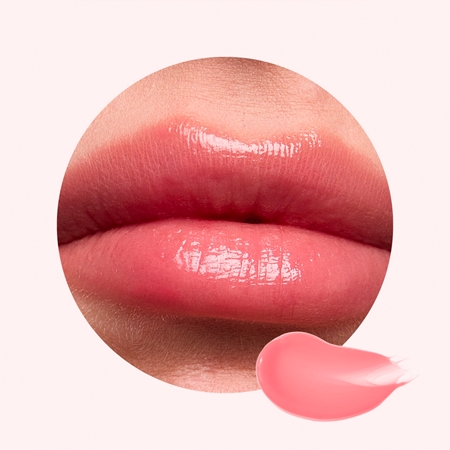 BasicLab Dermocosmetics Beauties kiiltävä huulibalsami sisältää peptidejä