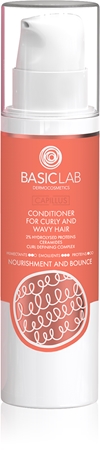 BasicLab Dermocosmetics Capillus Stärkande balsam För vågigt och lockigt hår
