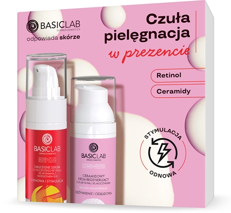 BasicLab Dermocosmetics Presentförpackning För regenerering och hudförnyelse