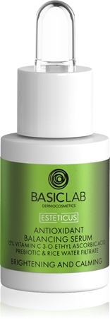 BasicLab Dermocosmetics Esteticus sérum iluminador com efeito antioxidante