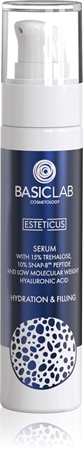 BasicLab Cosmetology Esteticus täyttävä seerumi kosteuttava vaikutus