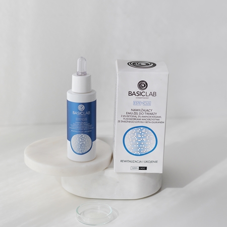 BasicLab Cosmetology Esteticus gélová emulzia s hydratačným účinkom