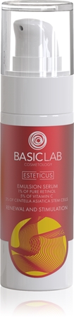 BasicLab Cosmetology Esteticus ελαφρύ γαλάκτωμα νύχτας για την ανάπλαση της επιδερμίδας