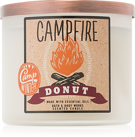 Bath & Body Works Camp Winter Campfire Donut duftkerze