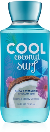 Bath & Body Works Cool Coconut Surf Shower Gel for Women