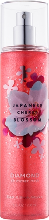 Bath & Body Works Japanese Cherry Blossom Body Spray glimmend voor Vrouwen