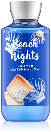 Bath & Body Works Beach Nights Summer Marshmallow Duschgel für Damen 295 ml