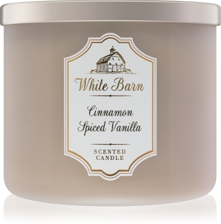 Bath & Body Works White Barn Cinnamon Spiced Vanilla lumânare parfumată